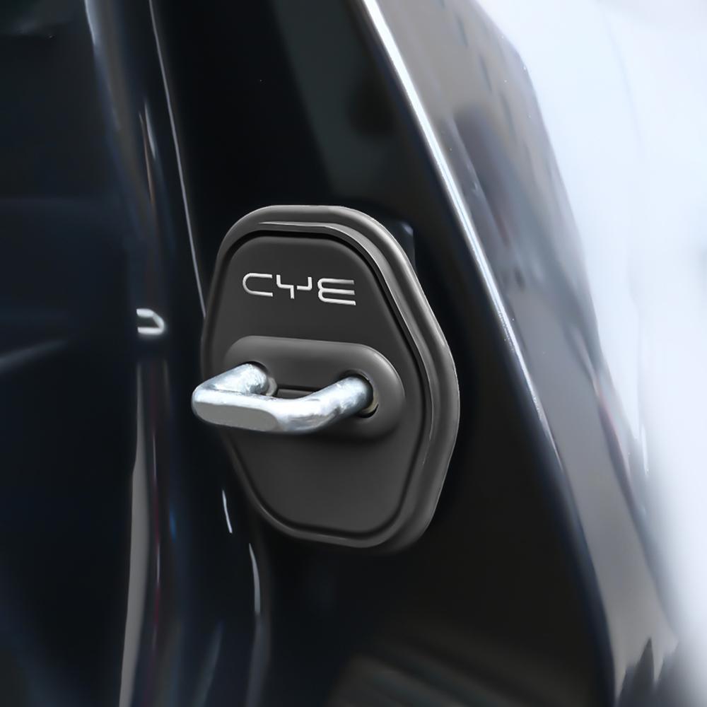 Car Silicone Door Lock Cover Stickers For BYD Atto Seal U Dmi Dolphin Surf Tang Sealion Han EV Tang Qin I3 M6 Song F0 T3 F3 S6