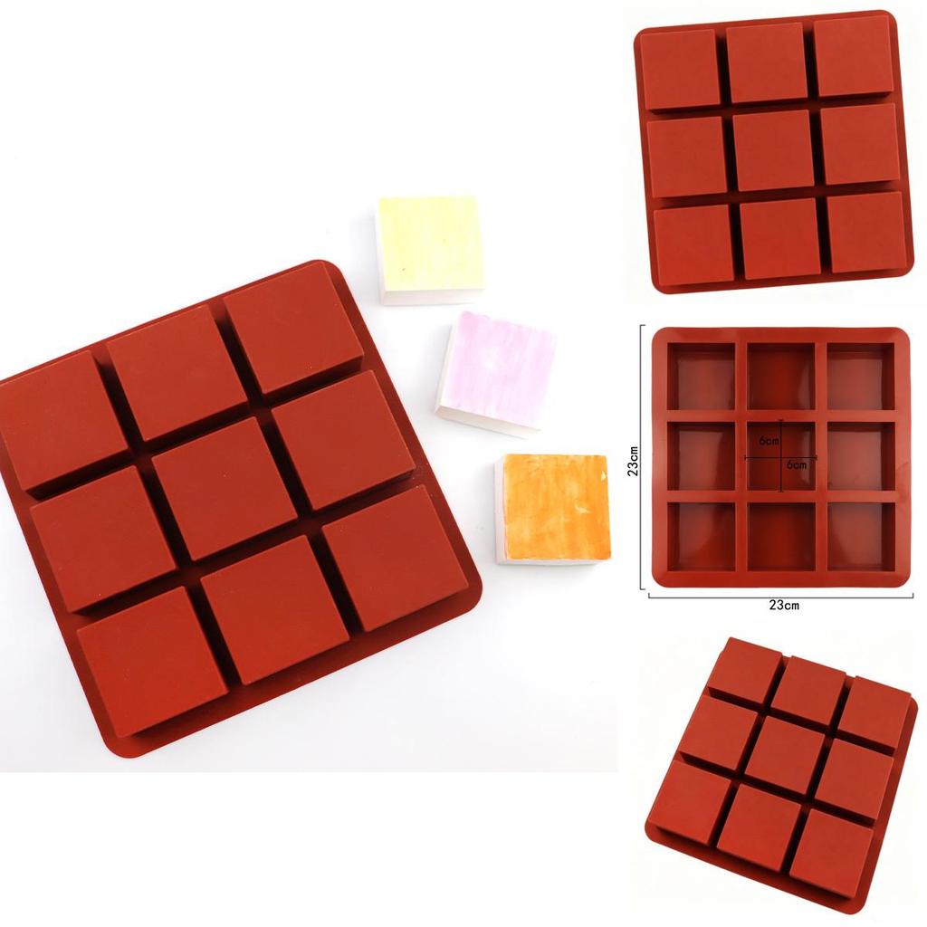 Silicone Rectangular Cake Mold For Baking Making With Nonstick Surface For Kitchen Use