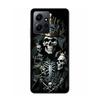 Crown Skeleton Emperor Phone Case For Redmi Note 14 15 Pro 5G 13 12 Pro Plus 11 11T 11E 11S 10 Pro 10S 9 9S Cover Cell Clear TPU