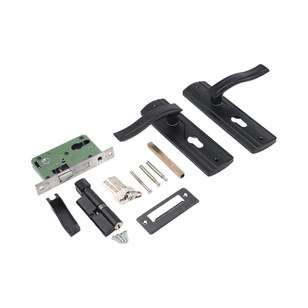 High Quality Bedroom Set Door Handle Lock Manganese Steel Silent Bearing