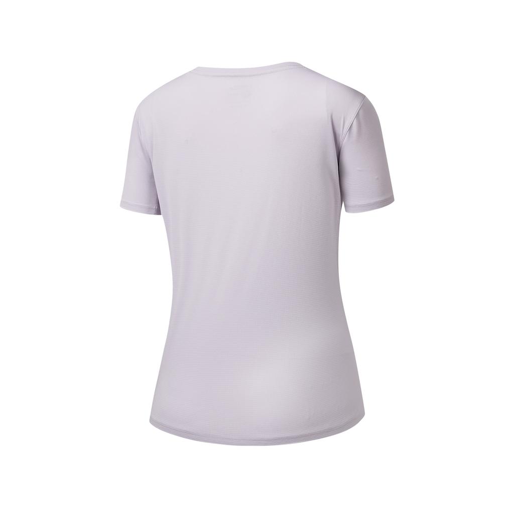 SAUCONY Running Training Series Soul Runner Simple Versatile Fashion Round Neck Short Sleeve T-Shirt Women T-Shirts Lilac-Purple SA1250ST63T-PP094
