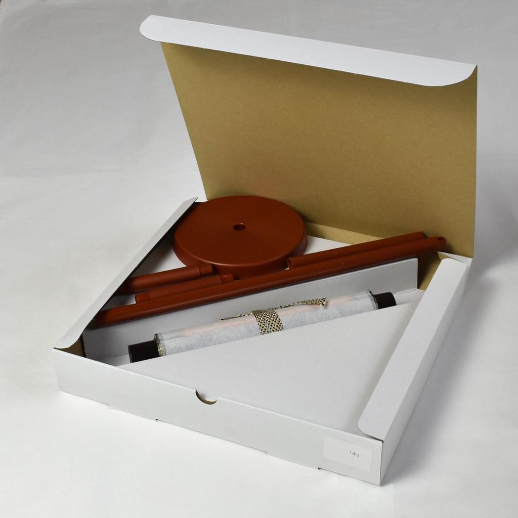 Галерея Солнечного Города Подвесной Свиток Будды от Tanaka Мини Подвесной Свиток с Подставкой для Демонстрации 60см "Тринадцать Мантр" Хирото, (Маленький размер)