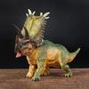 Pentaceratops Figurine Realistic Dinosaur Model Sculpture Desktop Decoration Kids Educational Dino Toy Toddlers Boys Birthday Gift