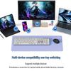 Беспроводная RGB-мышь M106 USB-C, двухрежимная и перезаряжаемая, для настольного компьютера, ноутбука и планшета