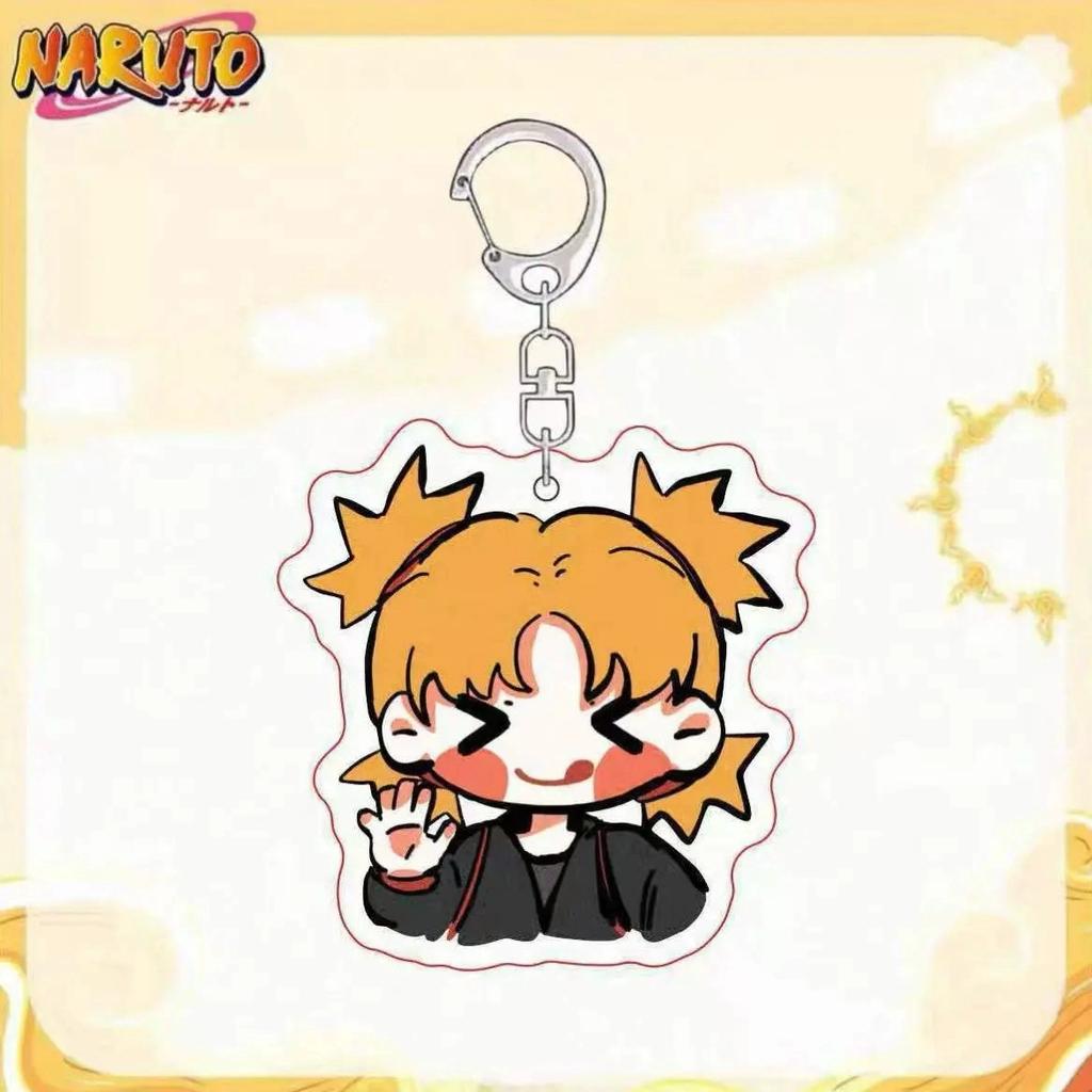Аксессуары для акриловых брелоков Аниме Наруто Брелок для ключей с рисунком из мультфильма Узумаки Наруто