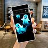 Чехол для телефона Google Pixel 9,8,7,6,5,4,4XL,7A,6A,5A,4A,3A,Pro,XL,5G Прозрачный Мягкий ТПУ Корпус Костюм призрака на Хэллоуин