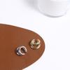 Jewelry Double Circle Multi-layer Gold Color Korean Style Round Earrings Hoop Earrings Ear Clips