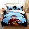 3D Print Anime Kawaii Girl Kyouka Printed Bed Set Duvet Cover Pillowcase Bedding Set Bed Linen Sheet Quilt Cover Full King Size