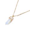 Jewelry Personality Short Bullets Natural Crystal Stone Pendant Clavicle Necklace