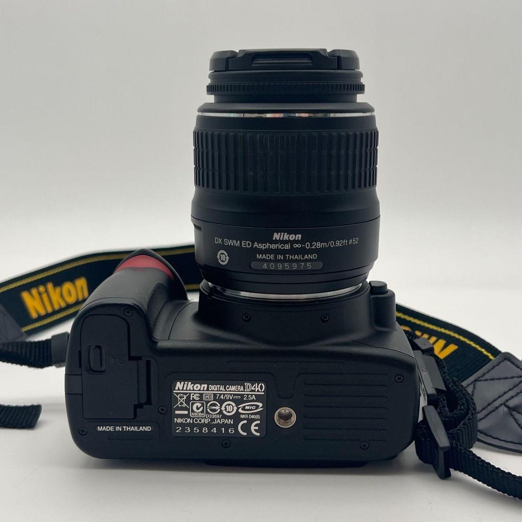 Used T6441 [Power Confirmed] Nikon D40 Kit Digital SLR Camera Digital Camera SLR Camera AF-S DX Zoom Nikkor 18-55mm Lens Camera Lens Accessories