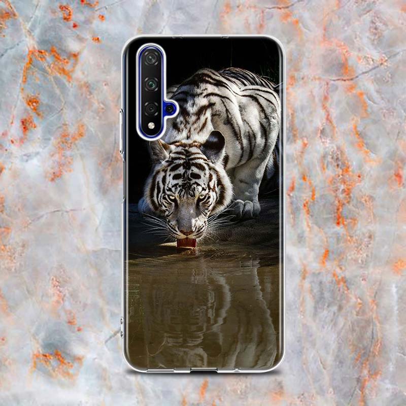 Силиконовый чехол с изображением сибирских тигров для Honor 20 20S 20E 8 8A Prime 8X MAX 8C 8S 7A 7C 7S Pro, чехол для телефона