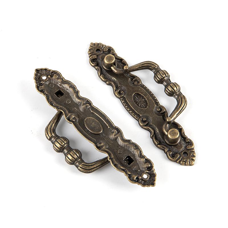 Антикварные ручки для выдвижного ящика, дверной шкаф, деревянный сундук, металлический ящик