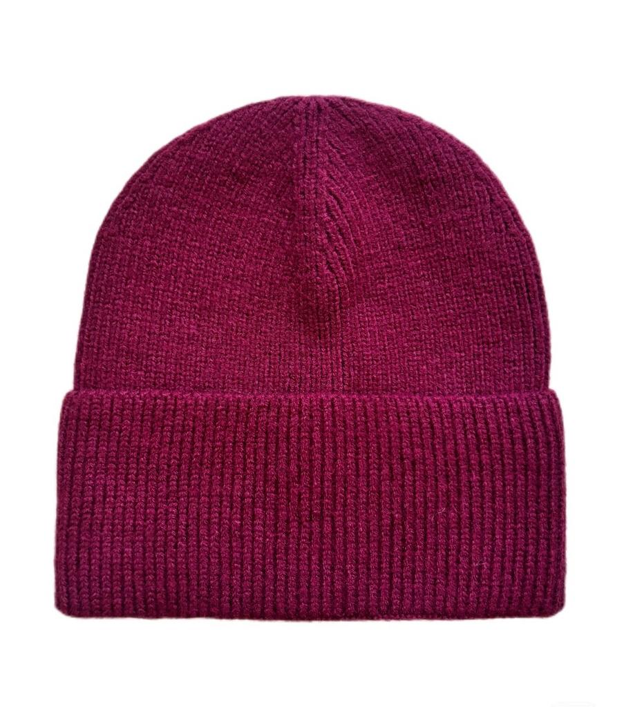 Шапка зимняя однотонная легкая вязаная шапка женская теплая шерстяная шапка из дынной кожуры шляпа помещика мужская оптовая продажа