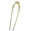 Elegant Cheongsam Hairpin Geometric U-shaped Hair Sticks New Trend Hanfu Hair Fork  Women