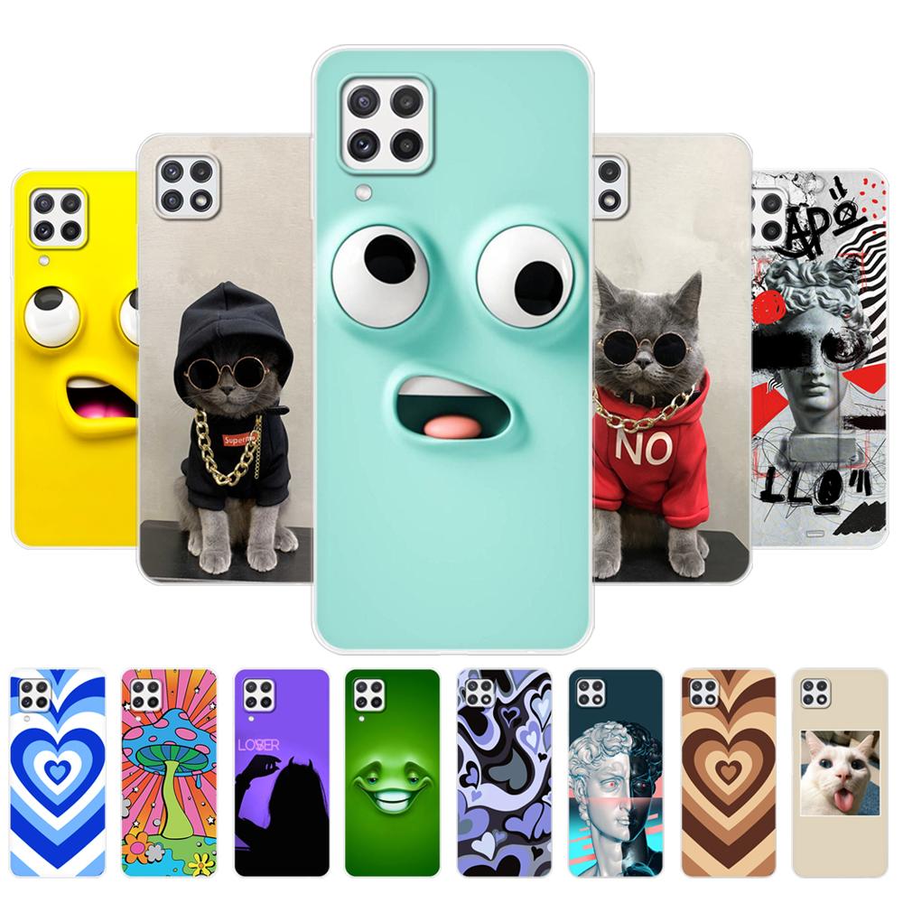 Чехол для Samsung A22, задняя крышка для телефона Samsung Galaxy A22 A22S 5G 4G GalaxyA22 A 22, мягкий силиконовый чехол из ТПУ, принципиально сумка
