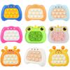 Pop Light Fidget Game Quick Push Bubble Game Handle Toys Антистрессовые игрушки для мальчиков и девочек со светодиодным игровым автоматом Игрушки для снятия стресса