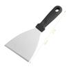 Stainless Steel Teppanyaki Scraper Non-Stick Cooking Spatula Steak Fried Shovel  Outdoor BBQ