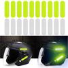 Светоотражающие наклейки для автомобиля и шлема – Клейкая светоотражающая пленка для электромотоцикла, Защитные полосы для ночной езды и вождения
