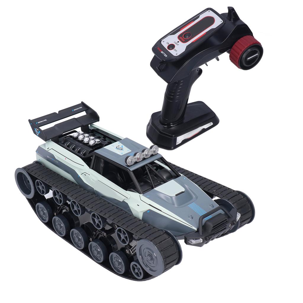 Высокая симуляция RC танк-машины 1:12 Пульт дистанционного управления 360 градусов вращающийся высокоскоростной танк игрушка 2.4G