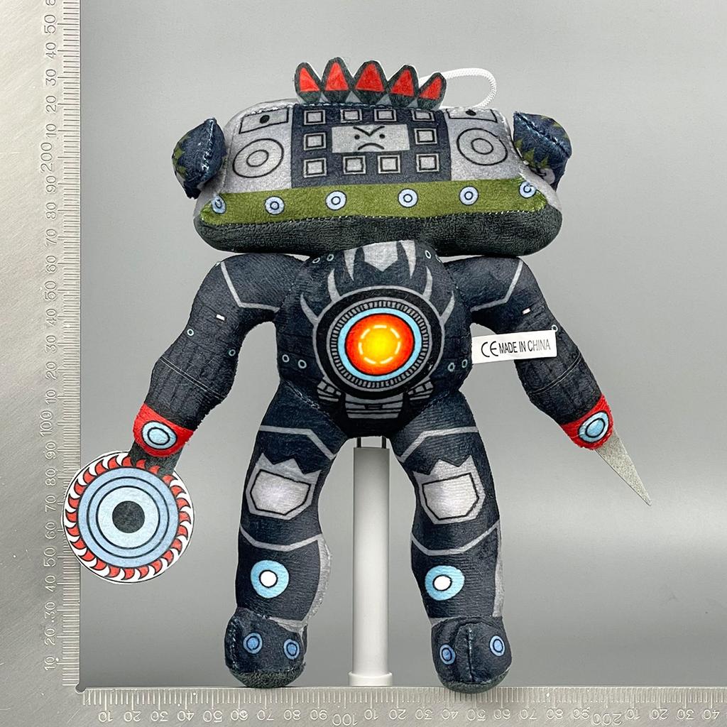 Плюшевая игрушка Кинооператор Человек Мягкая кукла Роман Спикер Skibidi Туалет Skibidi Детские игрушки