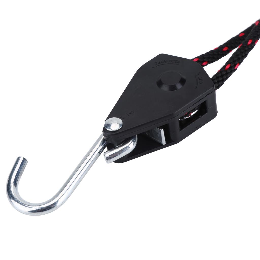 Practical Super Strong Multi Uses Rope Ratchet Tie Down with S shaped Hook