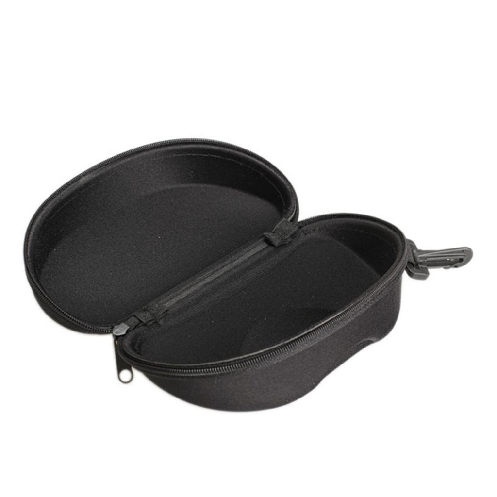 Портативный защитный чехол для солнцезащитных очков с жестким корпусом, дорожный чехол на молнии для очков, с крючком, подходит для солнцезащитных очков, очков для чтения