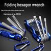 Складной набор шестигранных и Torx ключей - Метрический и дюймовый 6-гранный отвертка