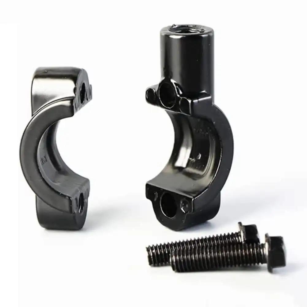 Motorcycle Rearview Handlebar Mirror Mount Holder Adapter Clamp Base For Motorbike Moped Dirt Pit Bike ATV M8 M10 22mm 25mm