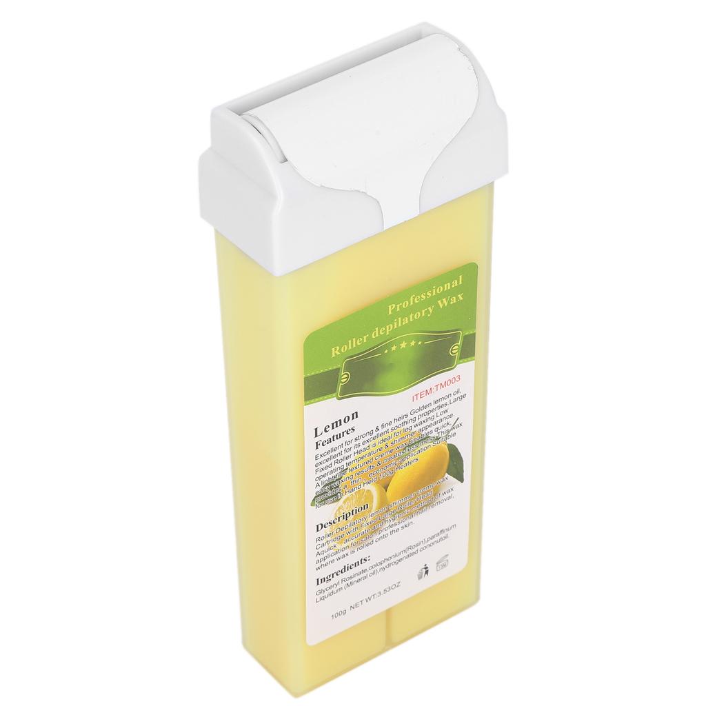 100g Professional Roller Depilatory Wax Home Hair Removal Large Area Body Hair Removal Wax Roller