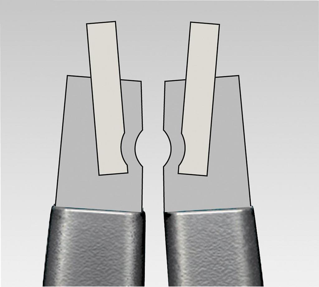 KNIPEX Прецизионные клещи для стопорных колец для прямых валов 4911-A3-TJ, 4911-A3-TJ