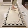 Household Simple Diatom Mud Strip Kitchen Mat Absorbent Anti-leakage Can Be Cut Mat Stripe Anti-slip Mat
