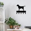 1pc Labrador Retriever Dog Key Hooks & Keychain Holder - 9 Inch/6 Inch Metal Wall Art for Iron Crafts Wall Hanging