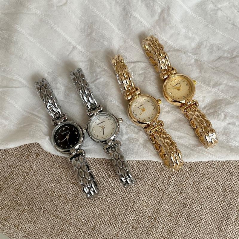 Бренд Женские Часы Роскошные Маленький Циферблат Золотые Часы Модный Браслет Кварцевые Наручные Часы Дропшиппинг Часы Подарок Relojes Para Mujer