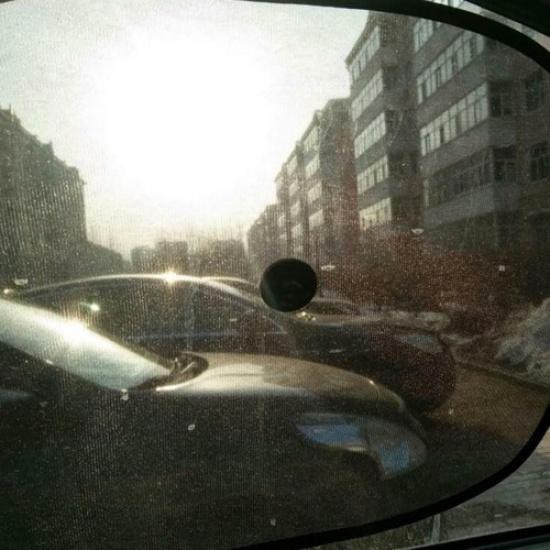 65x38cm Car Side Window Shade Cling Sunshades Sun Shade UV Cover Visor Shield