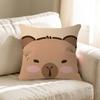 Cute Capybara Cushion Cover Pillowcase Upholstery Sofa Throw Pillow Home Decor Pillowcas