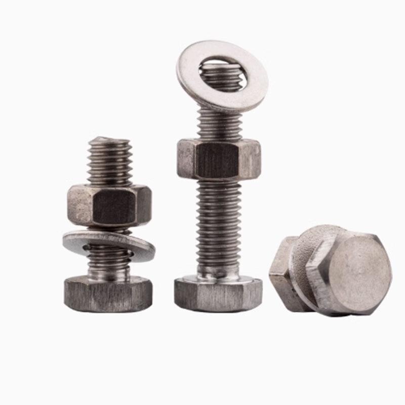 Titanium Hexagonal Bolt, Washer & Nut Set