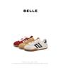 Belle Leisure Comfortable Color blocked Forrest Gump Shoes for Women 2025 Spring New Fashion Versatile Board Shoes