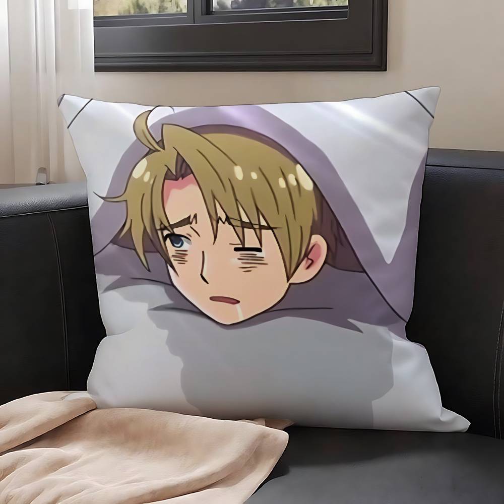 Смешной-H-Hetalia W-World Stars-S Чехол Плюшевая Ткань Мягкая Наволочка Двусторонний Принт Чехол для Подушки Домашние Подарки