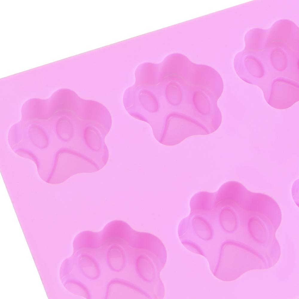 Кухонные гаджеты DIY форма для выпечки 2 в 1 домашнее животное кошка собака лапы милая силиконовая форма для шоколада собака кость собака форма для торта