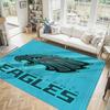 Дизайн Philadelphia Eagles Кристальный Велюровый Ковер Уютный Не?Нескользящий ковер с принтом для спальни, гостиной, прихожей