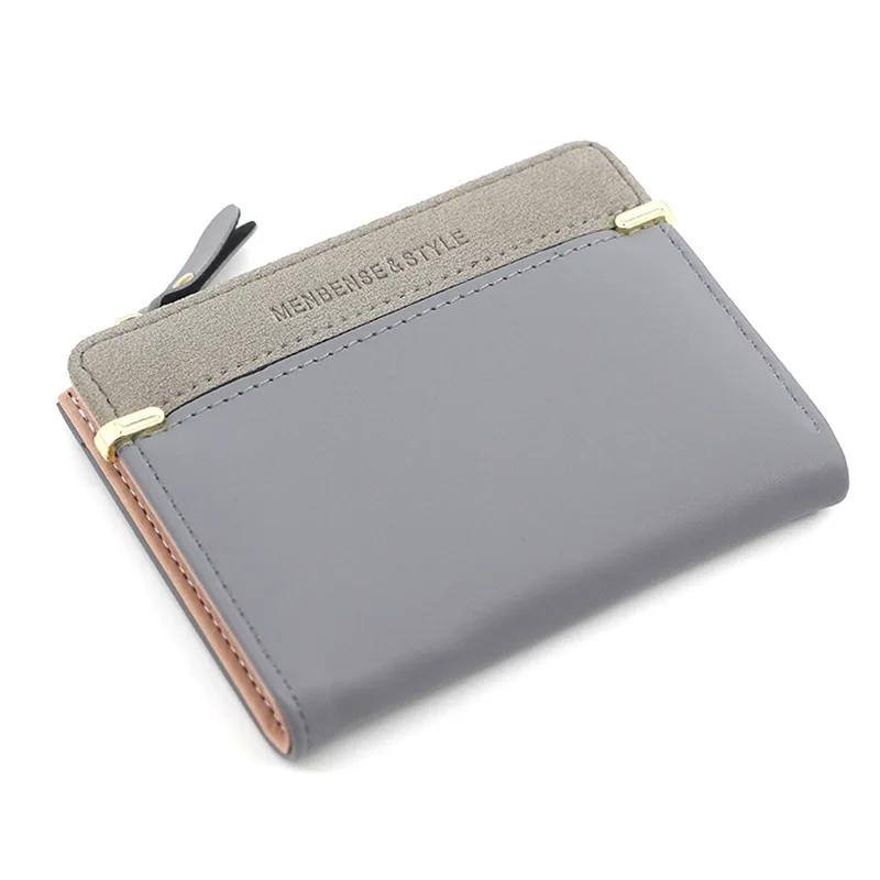 Women's Wallet Short Women Ultrathin Coin Purse Fashion Wallets for Woman Card Holder Small Ladies Hasp Mini Clutch for Girl