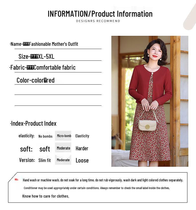 Elegant Two-Piece Floral Midi Dress Set