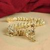 3D Printed Chinese Dragon Figurine Movable Joints Golden Loong Figure Articulated Dragon Model Fidget Toy Desktop Decoration Ornament