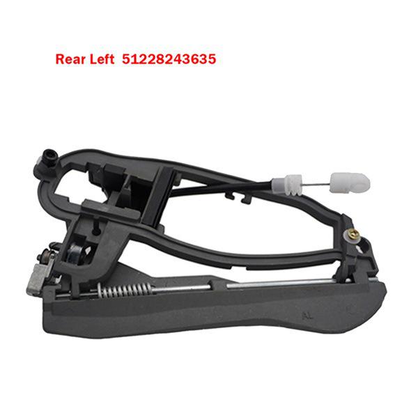 Пара кронштейнов дверной ручки для BMW X5 SUV E53 (51228243635, 51228243636)