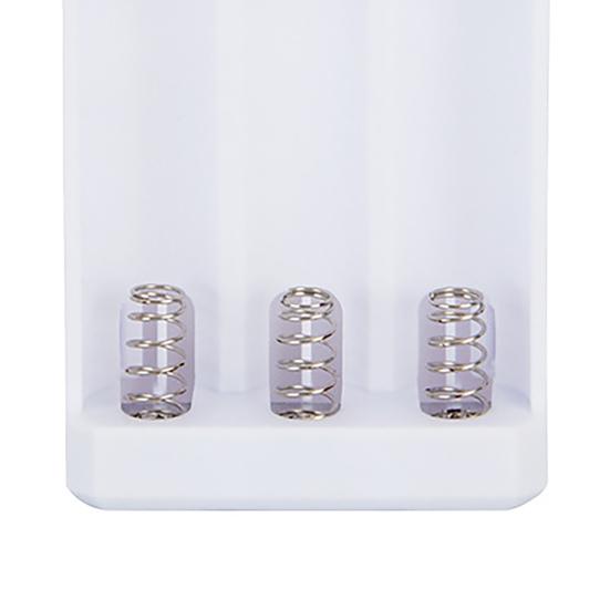 Зарядное устройство Безопасная быстрая зарядка со светодиодным индикатором 3 слота USB Адаптер для зарядки аккумуляторной батареи типа AA/AAA для радио