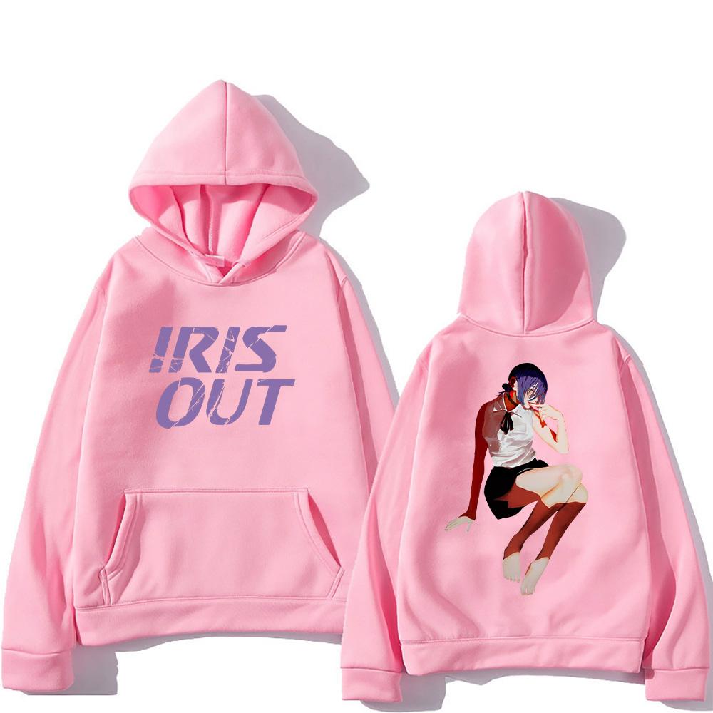 Толстовки с темами из японских аниме Кенши Ёнэдзу IRIS OUT Мультяшный принт Одежда Кавайные толстовки для девочек Женские Мужские Манга Пуловер