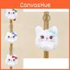 Adorable Cute Plush Cat Keychain Charming Kitty Doll Couple Bag Pendant