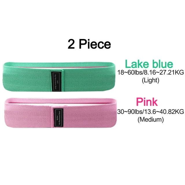 1/2/3PCS Elastic Bands Fitness Resistance Bands Yoga Pilates Hip Circle Expander Bands Gym Training Home Workout Equipm Practical Use
