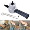 Metal Cutter Nibbler Double Head Sheet 360 Degree Adjustable Cutting Tool With Ergonomic Design