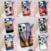 Летний тропический чехол с пальмами для iPhone 17 Air 15 16e 14 13 Pro Max Coque 12 11 Pro Max PLUS